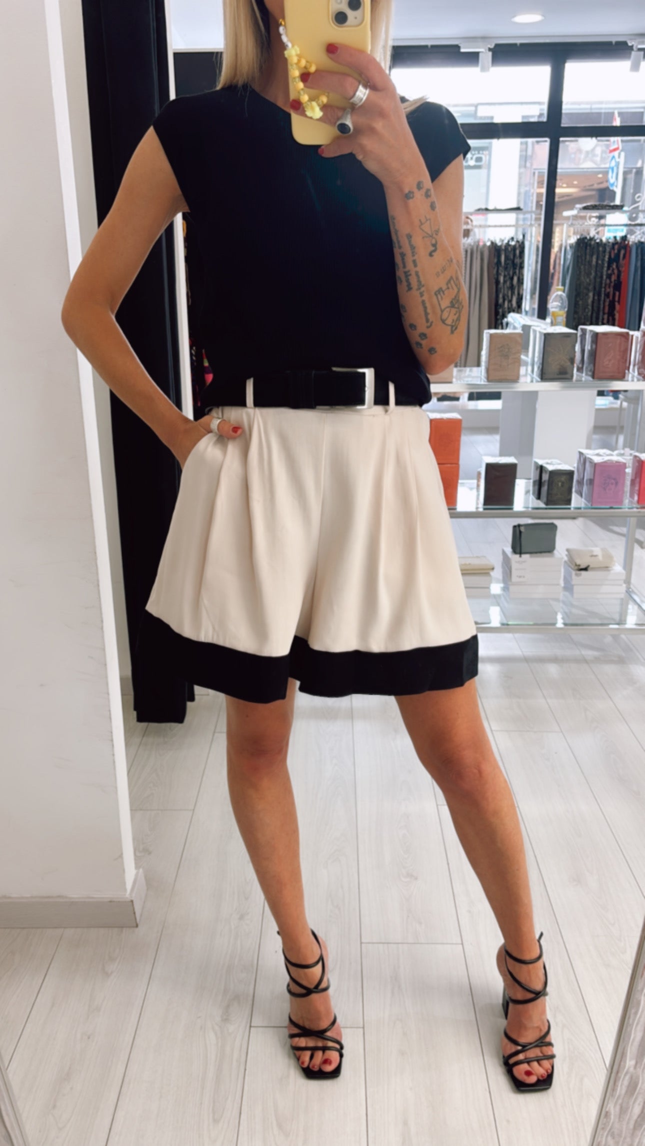SHORTS BICOLOR