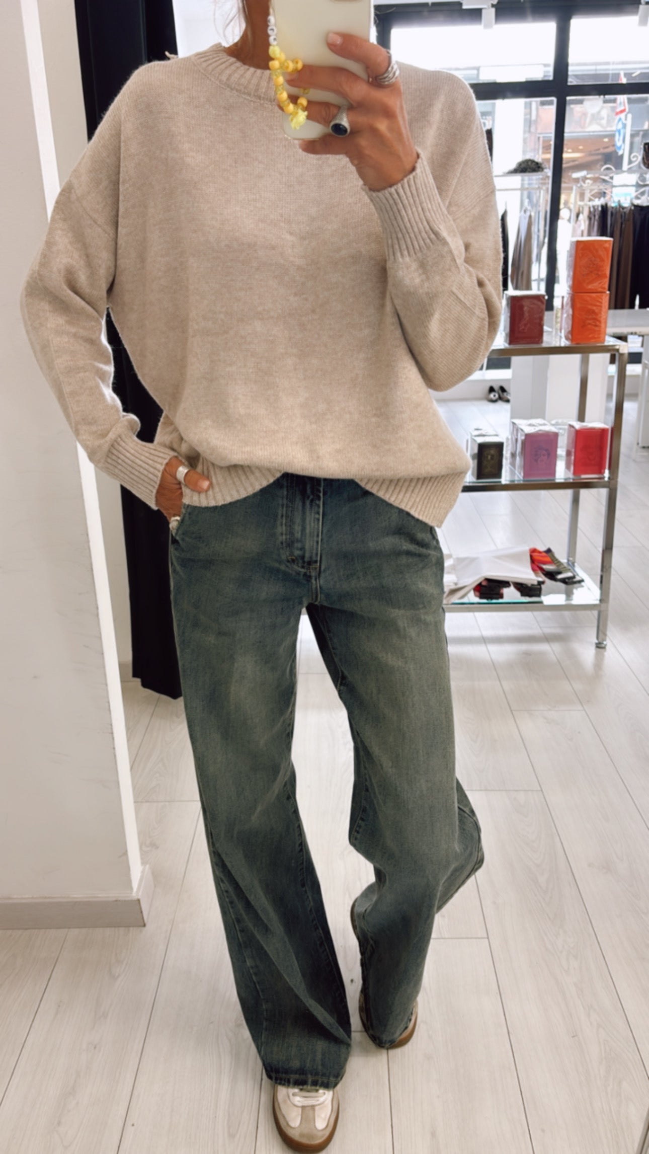 GIROCOLLO BASIC MISTO CHACHEMIRE