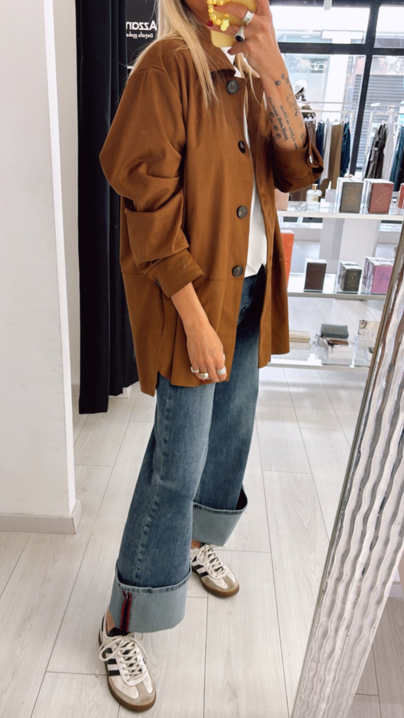 CAMICIA SUEDE