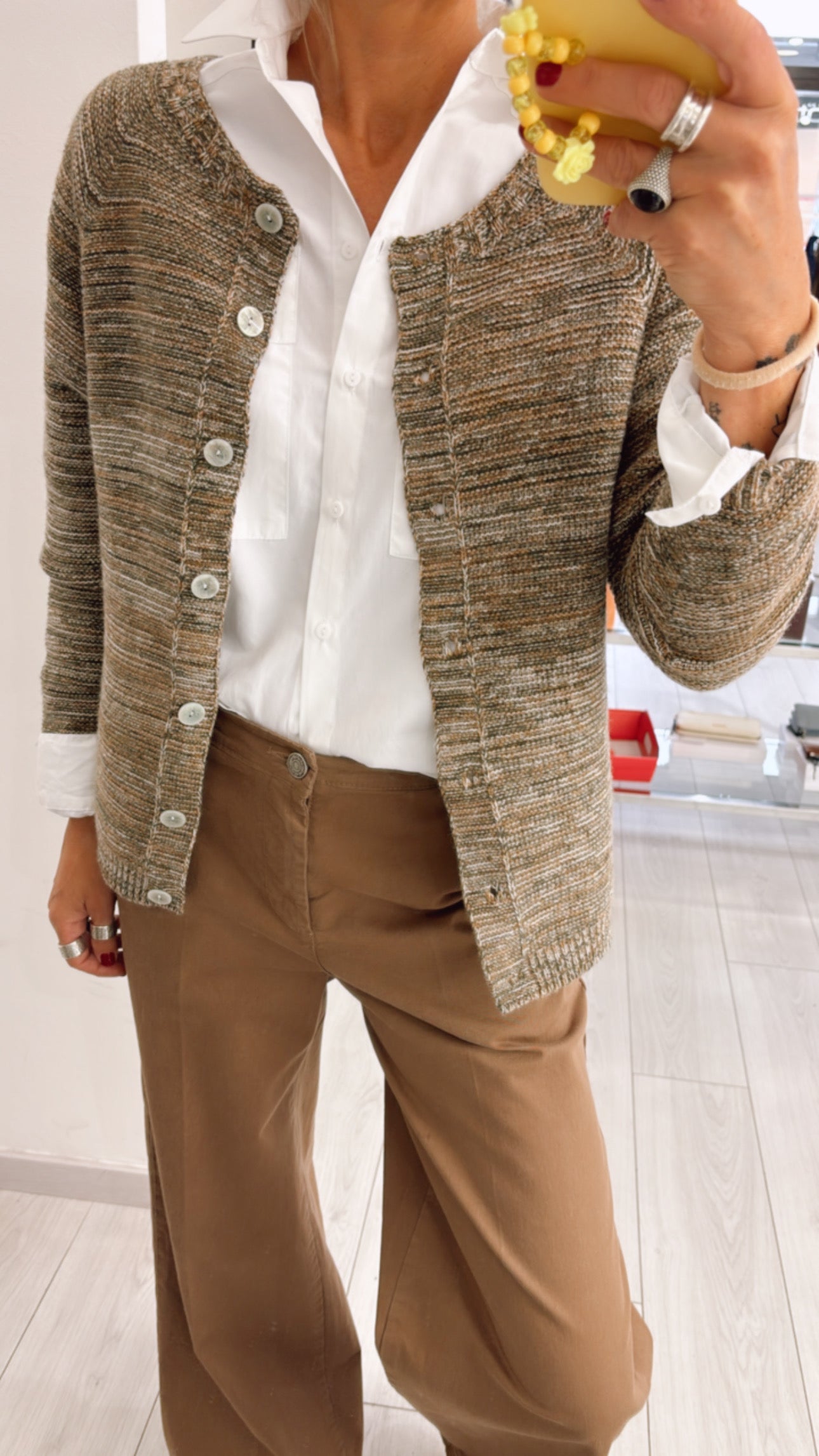 CARDIGAN MELANGE