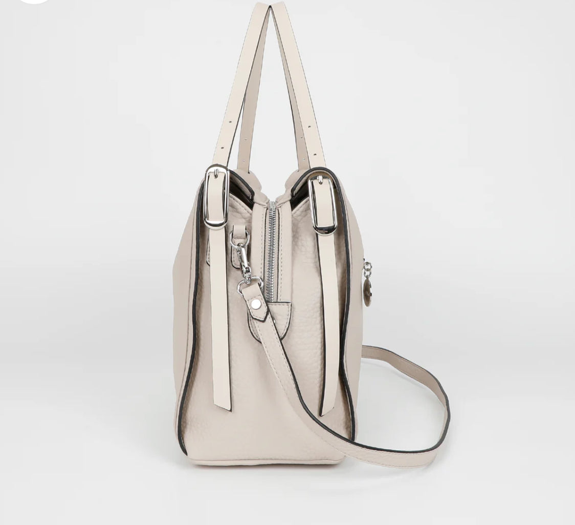 BORSA A SPALLA CON DOPPIO MANICO