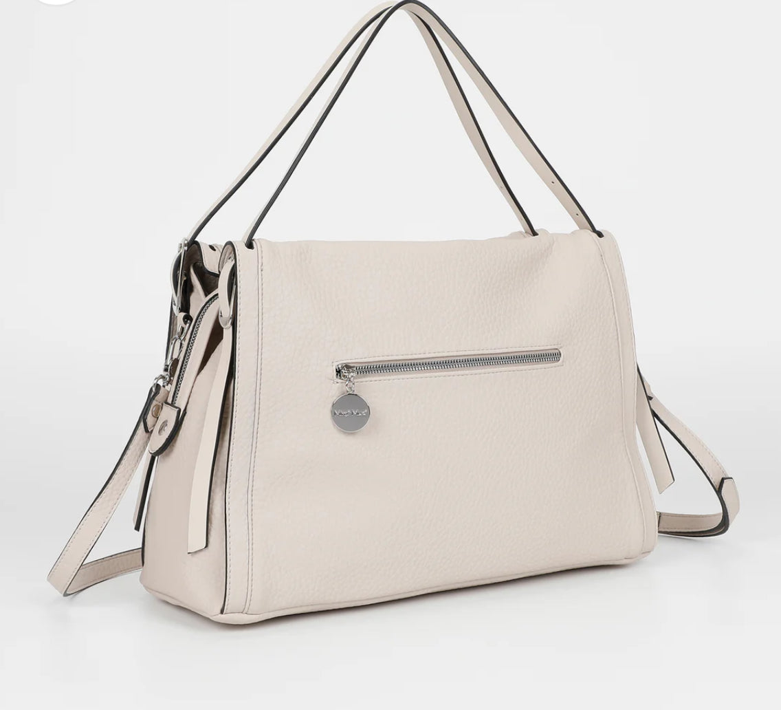BORSA A SPALLA CON DOPPIO MANICO