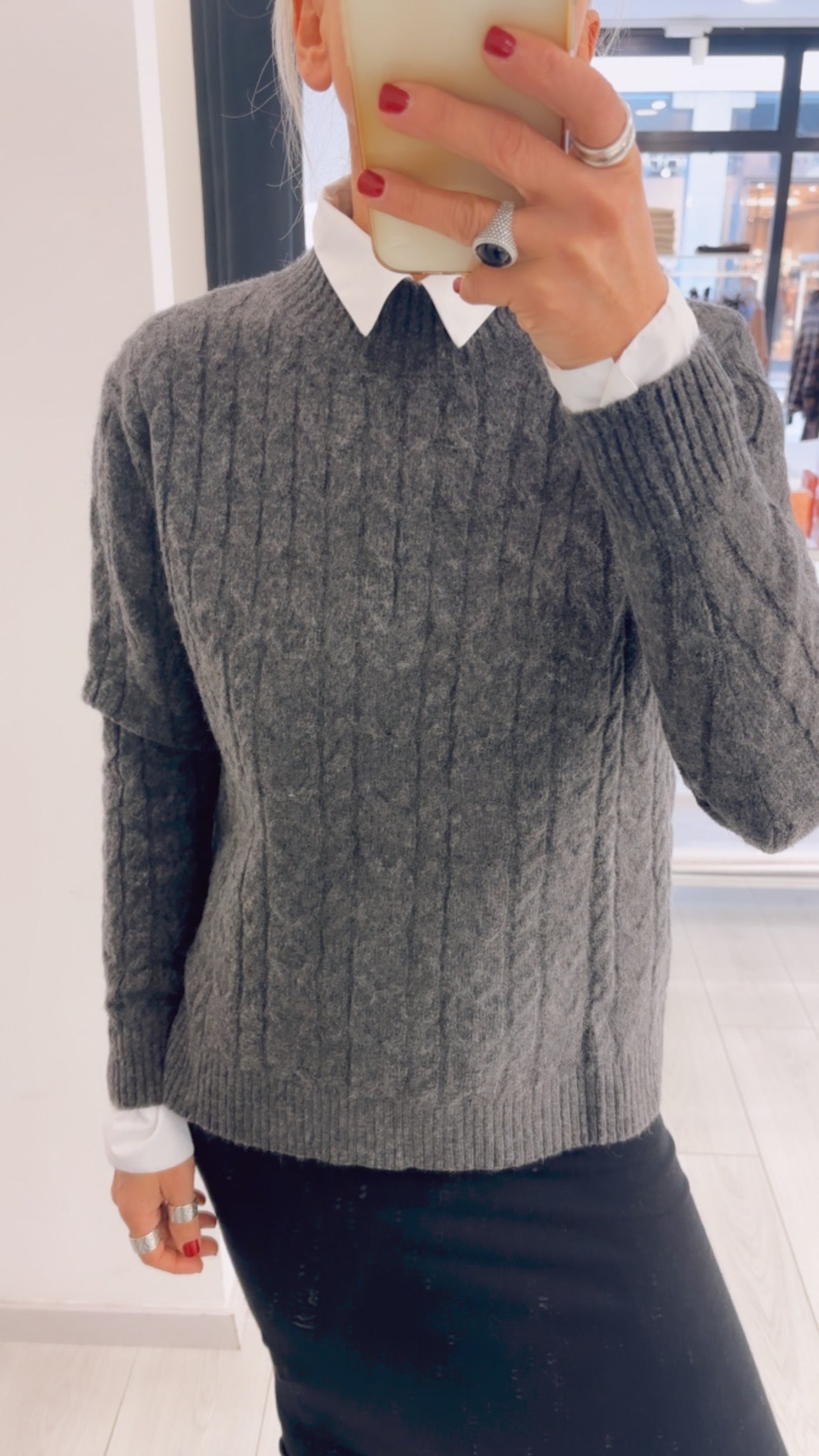 LUPETTO TRECCE ASIMMETRICO