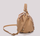 BORSA A MANO CON FOULARD