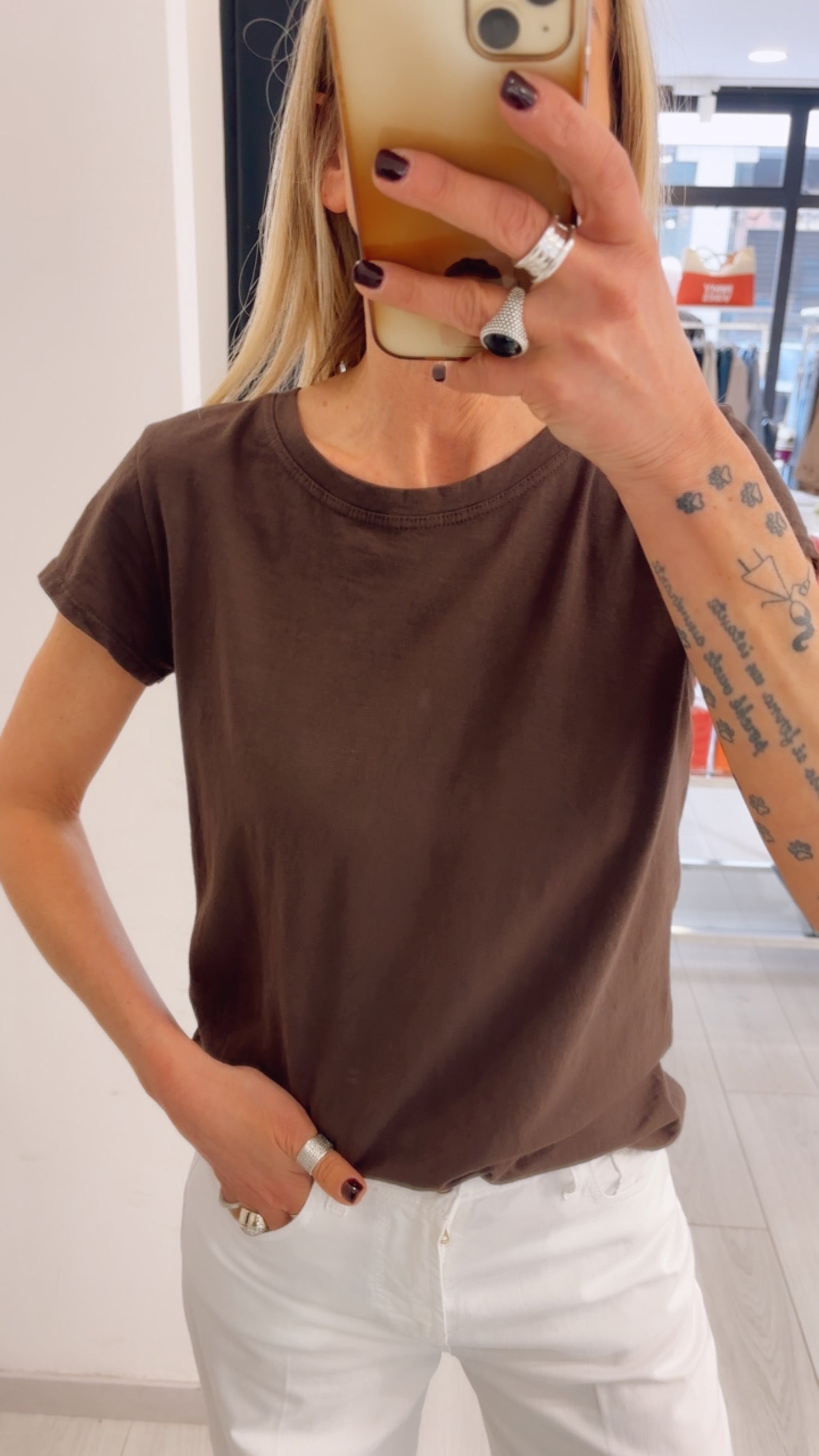T-SHIRT GIROCOLLO LOLLI