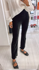 PANTALONE TROMBETTA IN VELLUTO