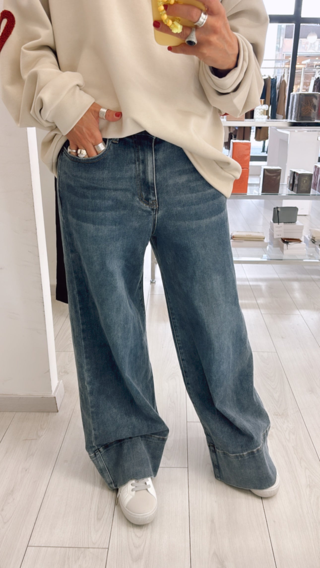 JEANS MAXI ORLO