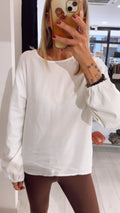 T-SHIRT DUE TESSUTI