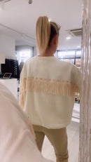 MAGLIA FRANGE E BORCHIE