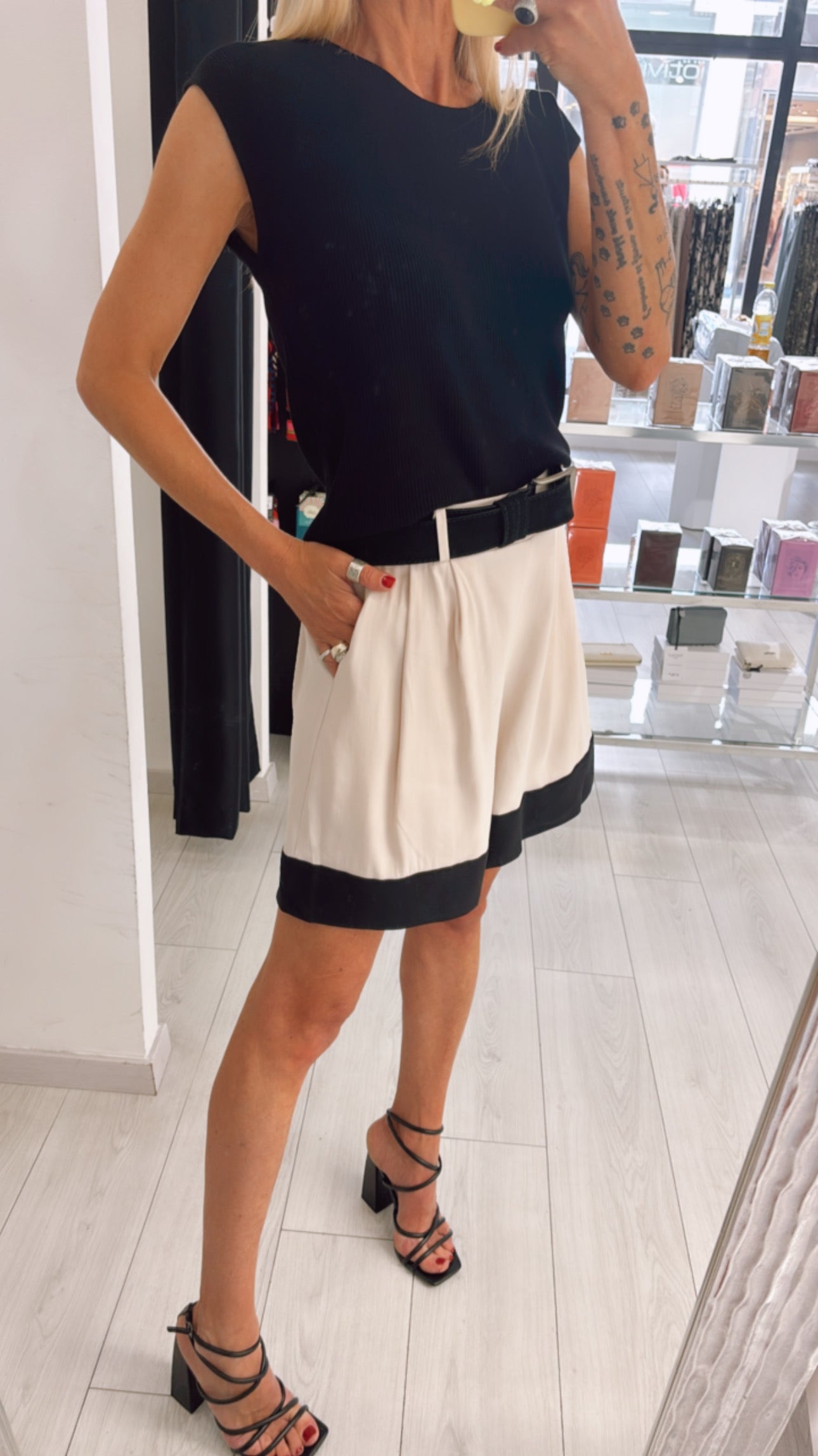 SHORTS BICOLOR