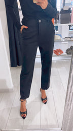 PANTALONE CARROT IN PUNTO MILANO