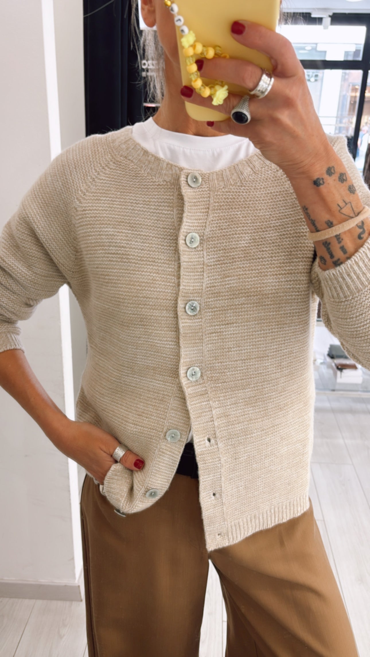 CARDIGAN MELANGE