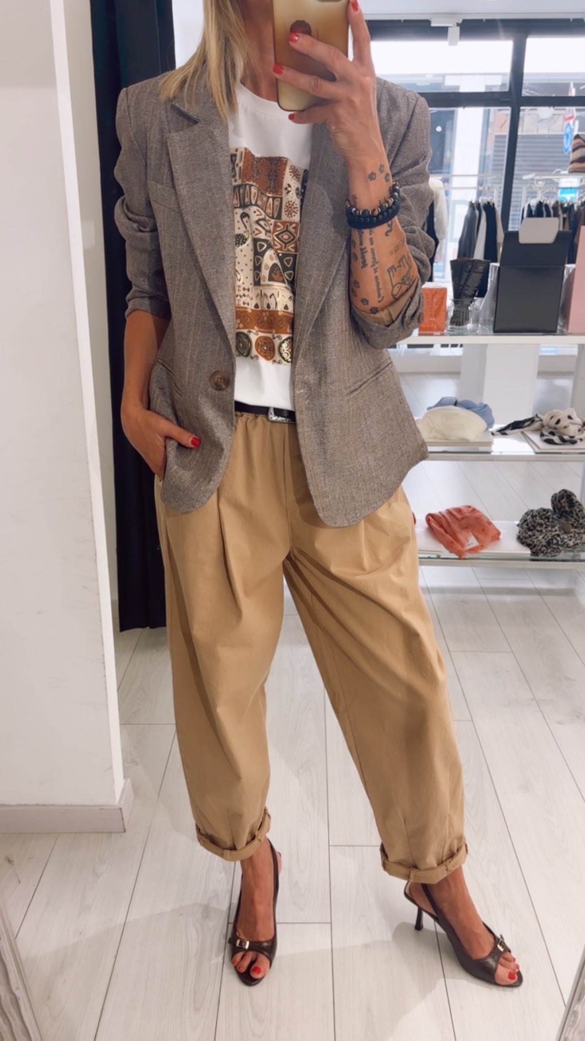GIACCA GESSATA LUREX