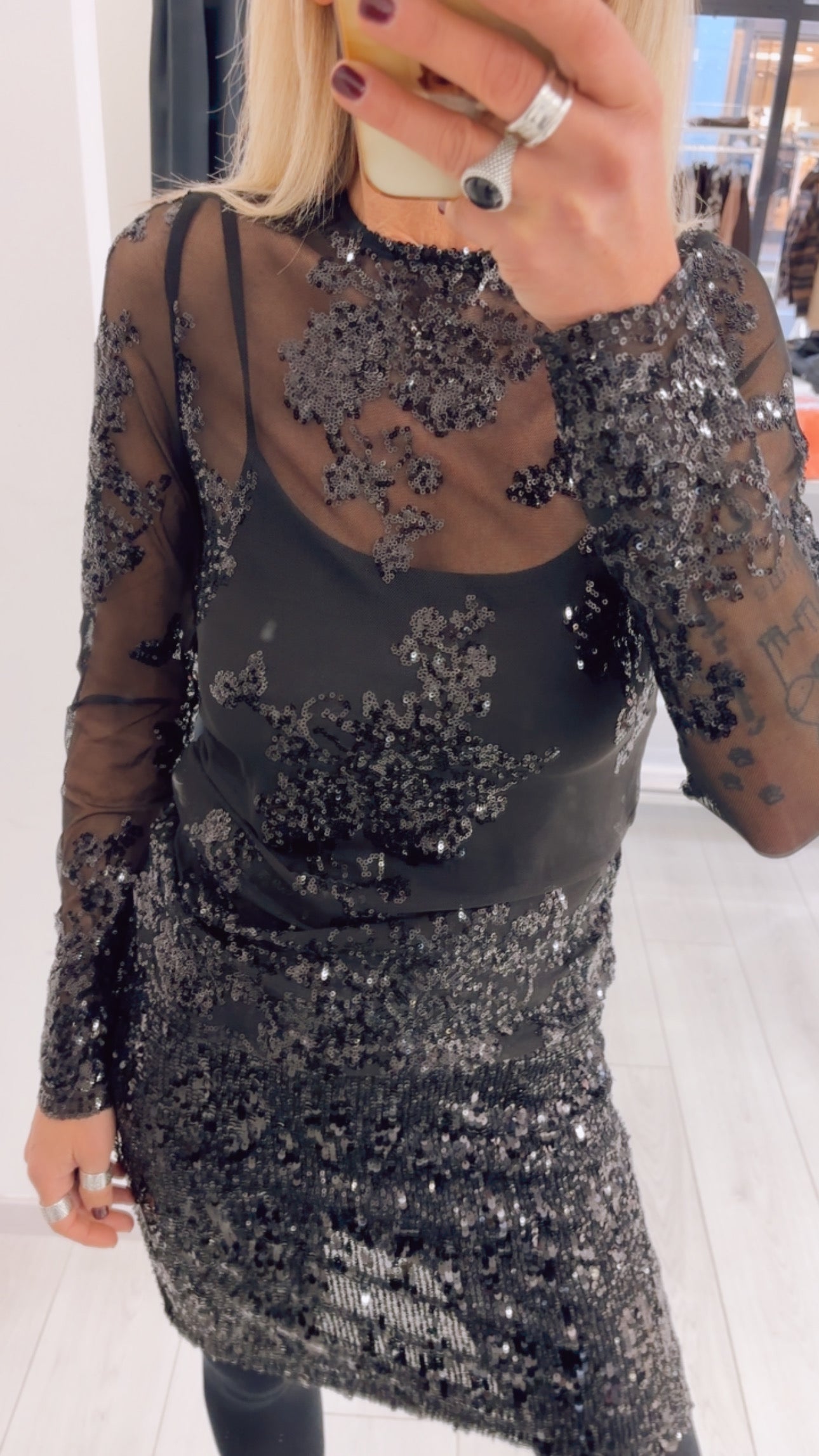 SOTTOGIACCA PAILLETTES