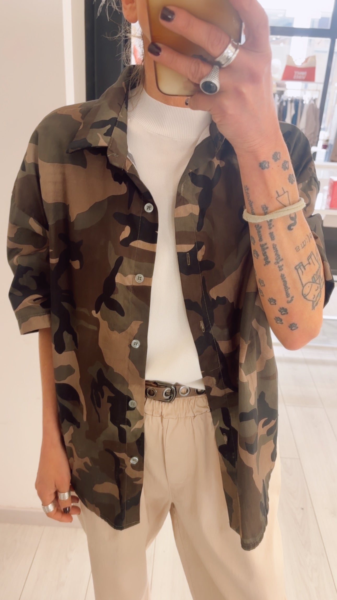 CAMICIA CAMOUFLAGE