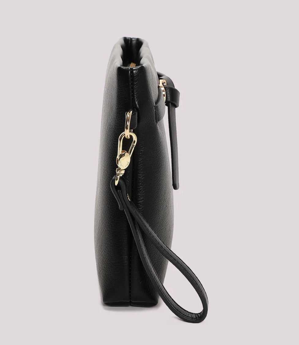 BORSA A BUSTA CON CINTURINO ORIZZONTALE