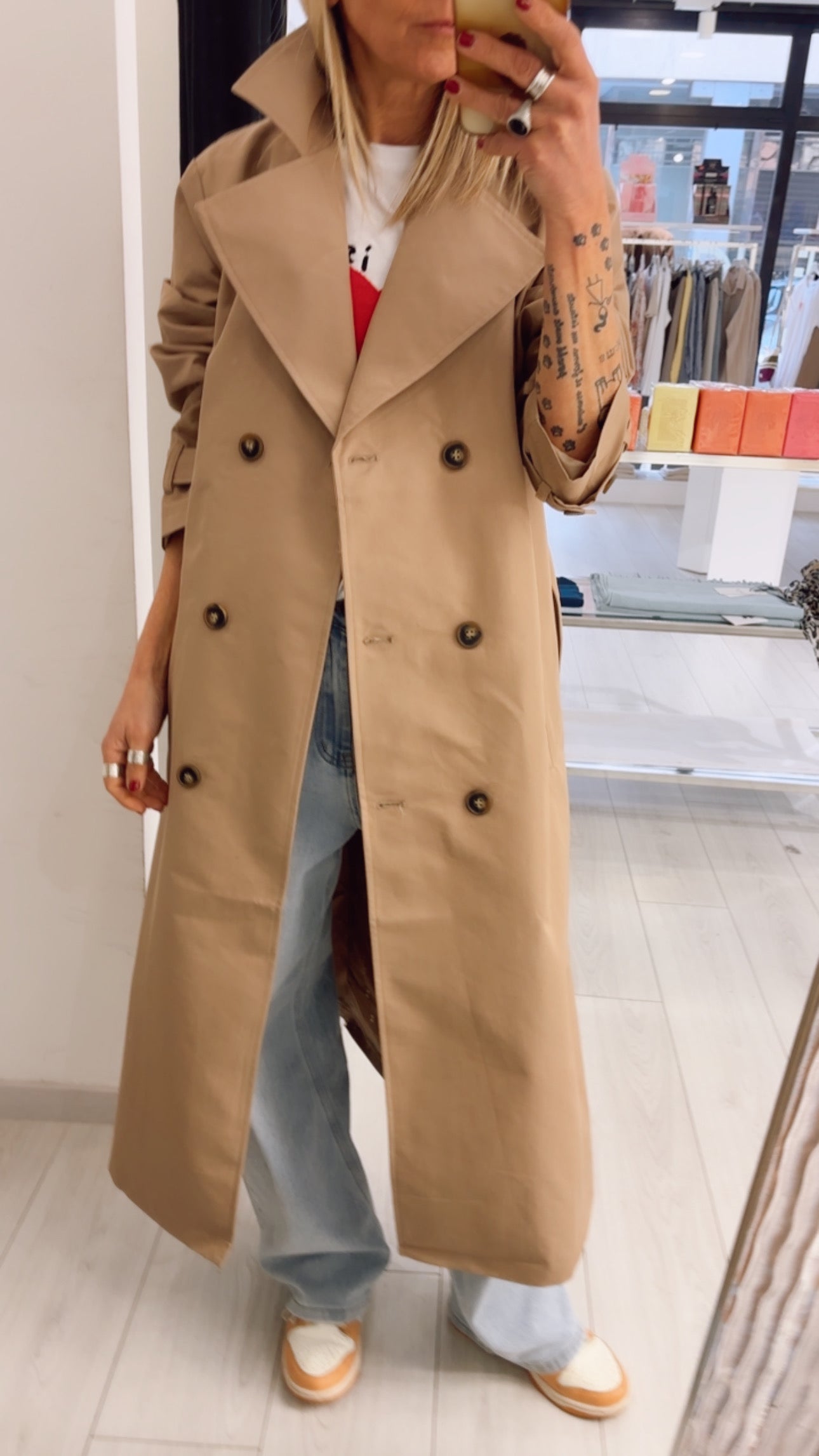 TRENCH LUNGO
