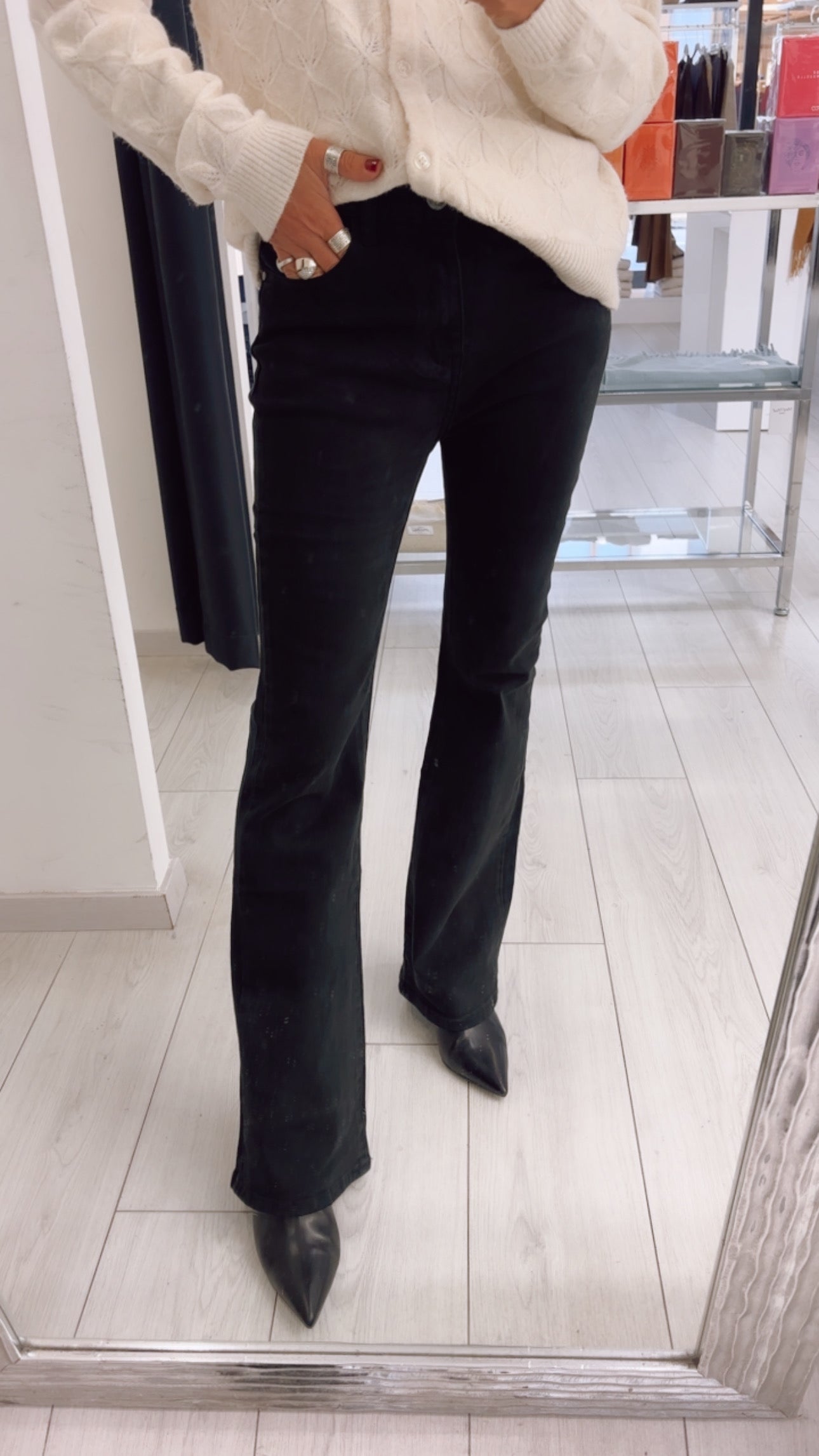 PANTALONE 5 TASCHE ZAMPA