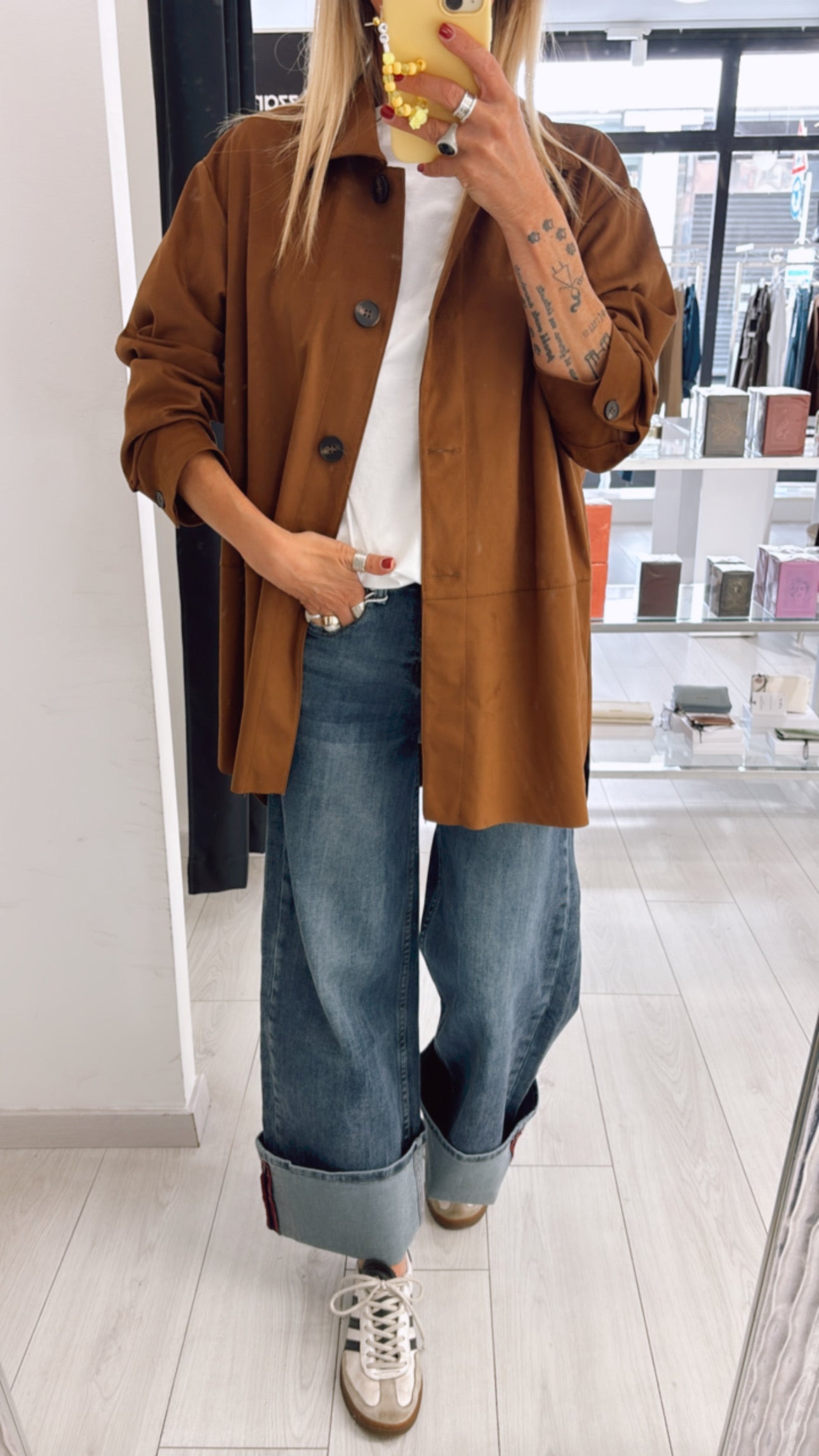 CAMICIA SUEDE