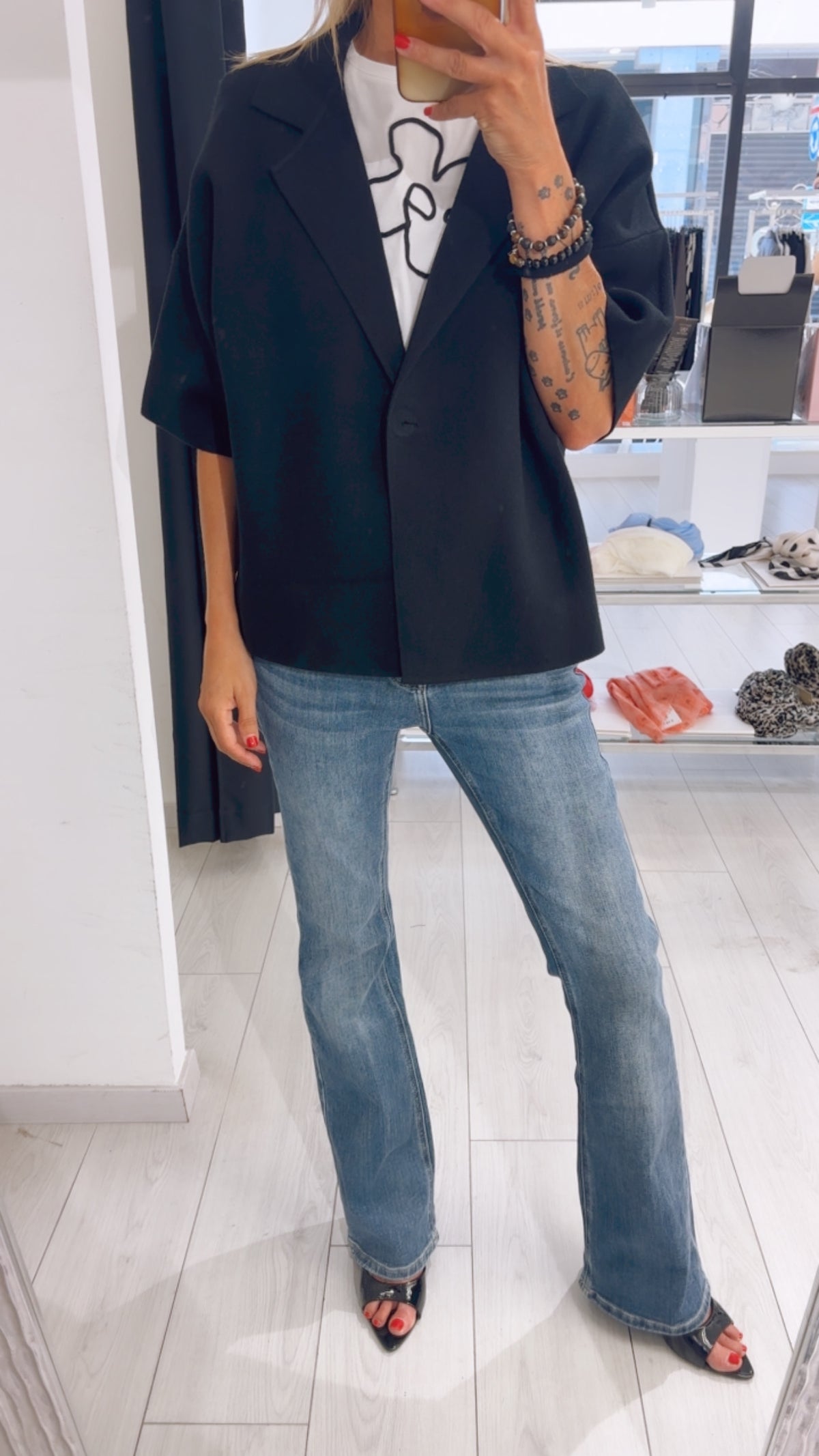 GIACCA IN MAGLIA CROPPED