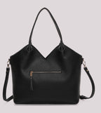 BORSA CON PATCH DIAGONALE