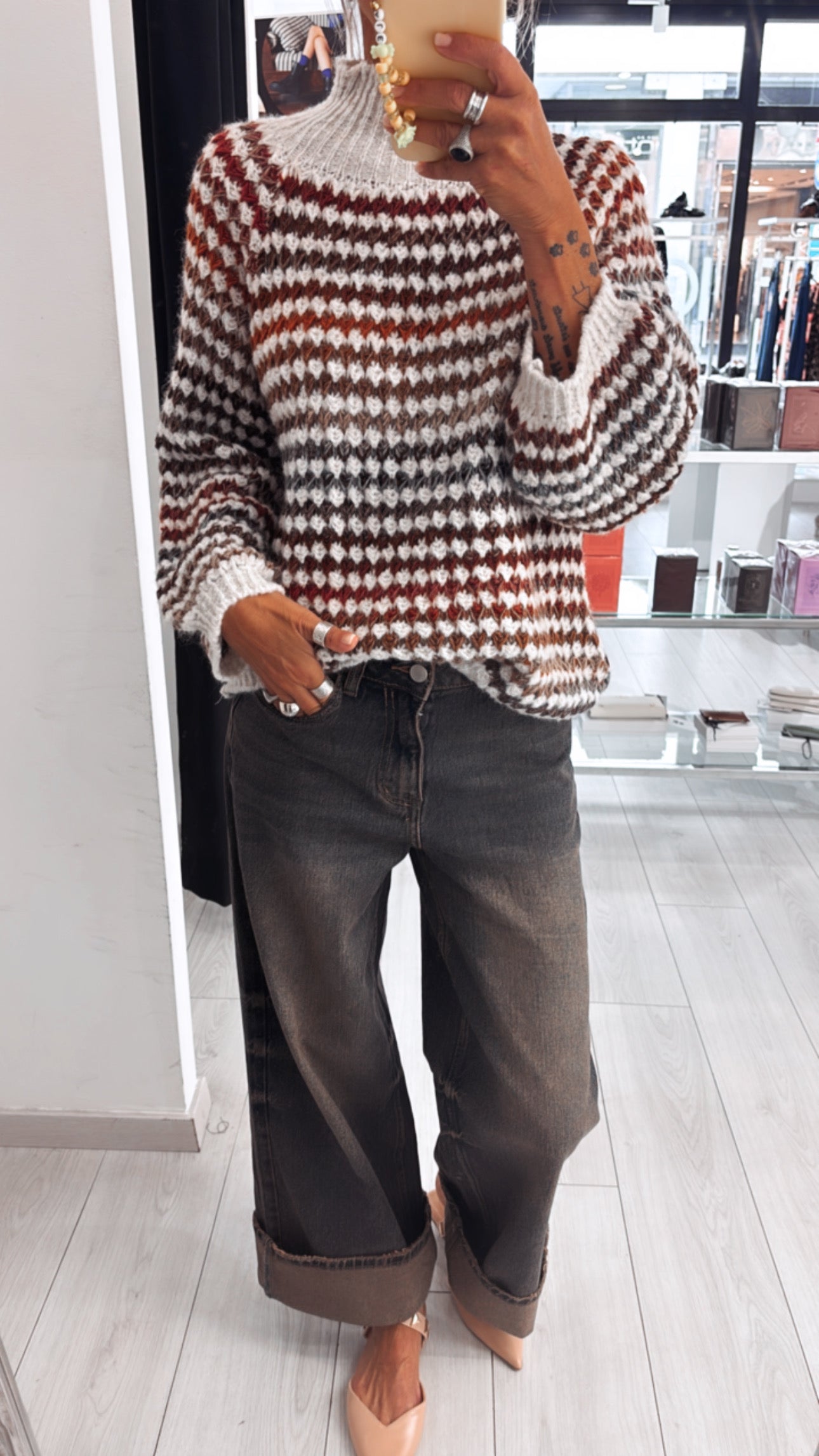 MAGLIA MULTICOLOR