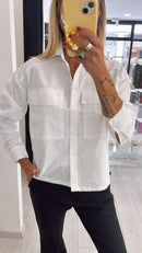 CAMICIA CORTA TASCHE