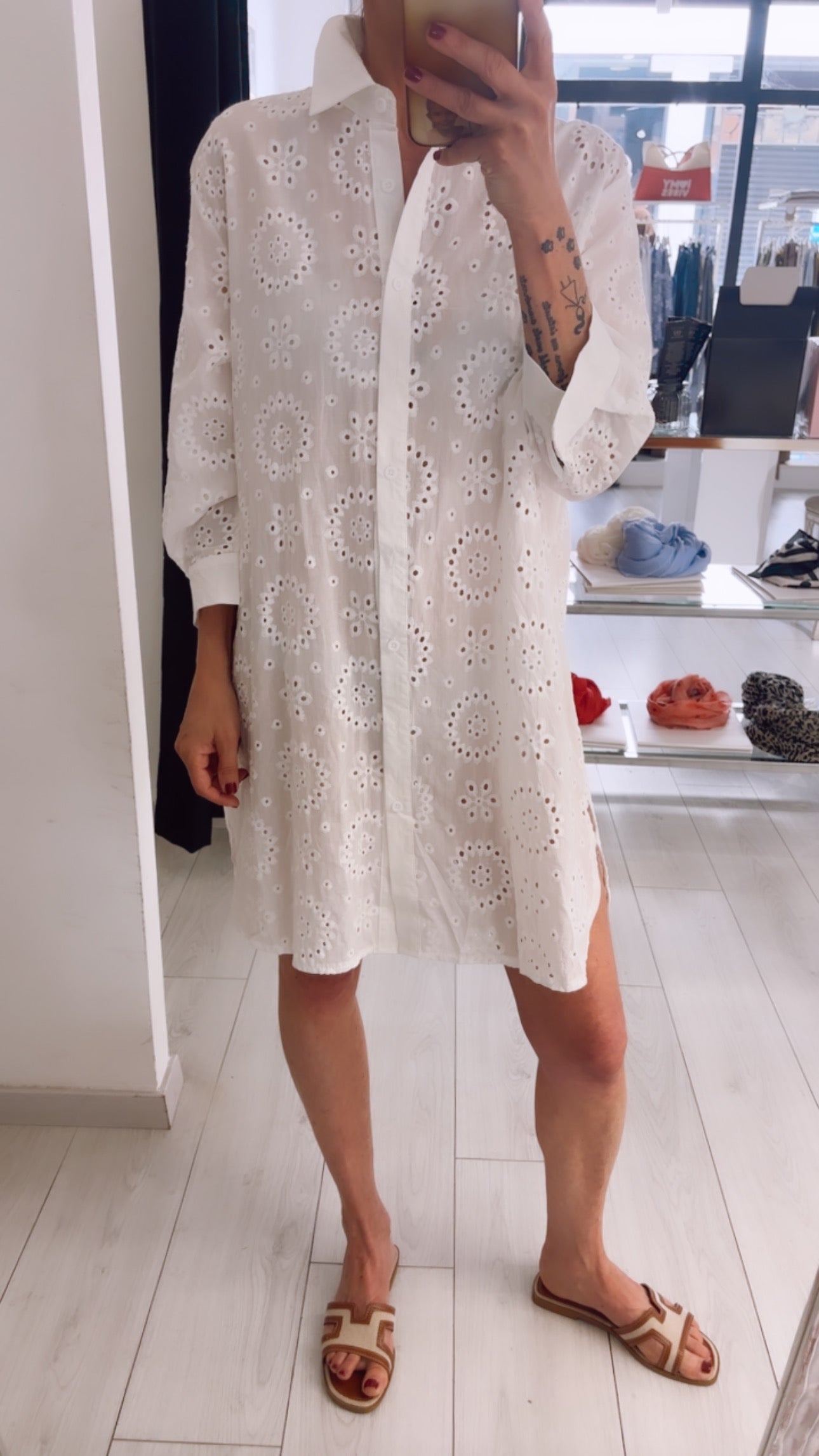 CAMICIA OVER SANGALLO