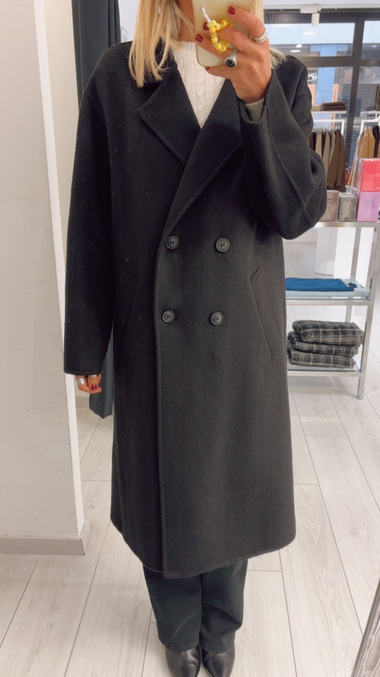 CAPPOTTO IN PANNO LUNGO