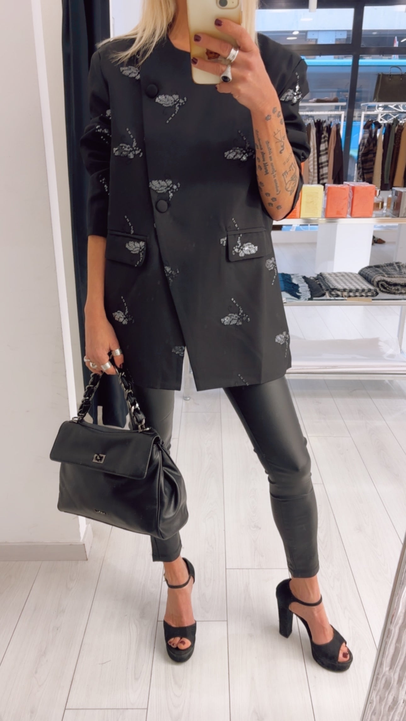 GIACCA COREANA STRASS