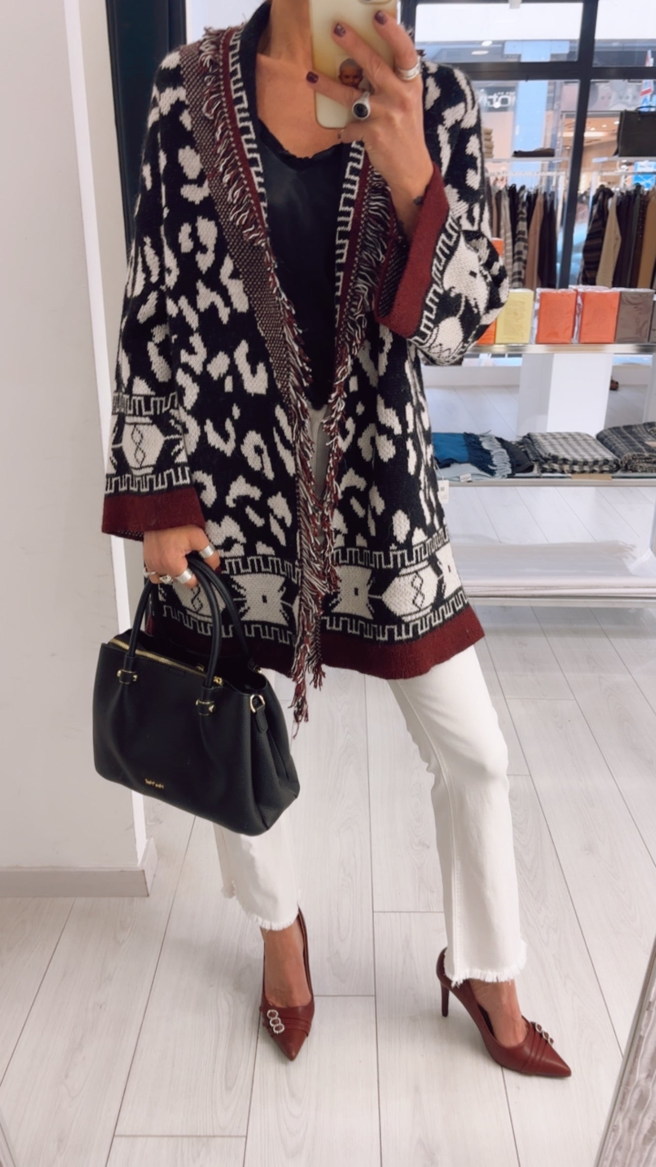 CARDIGAN ANIMALIER