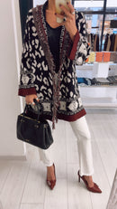 CARDIGAN ANIMALIER