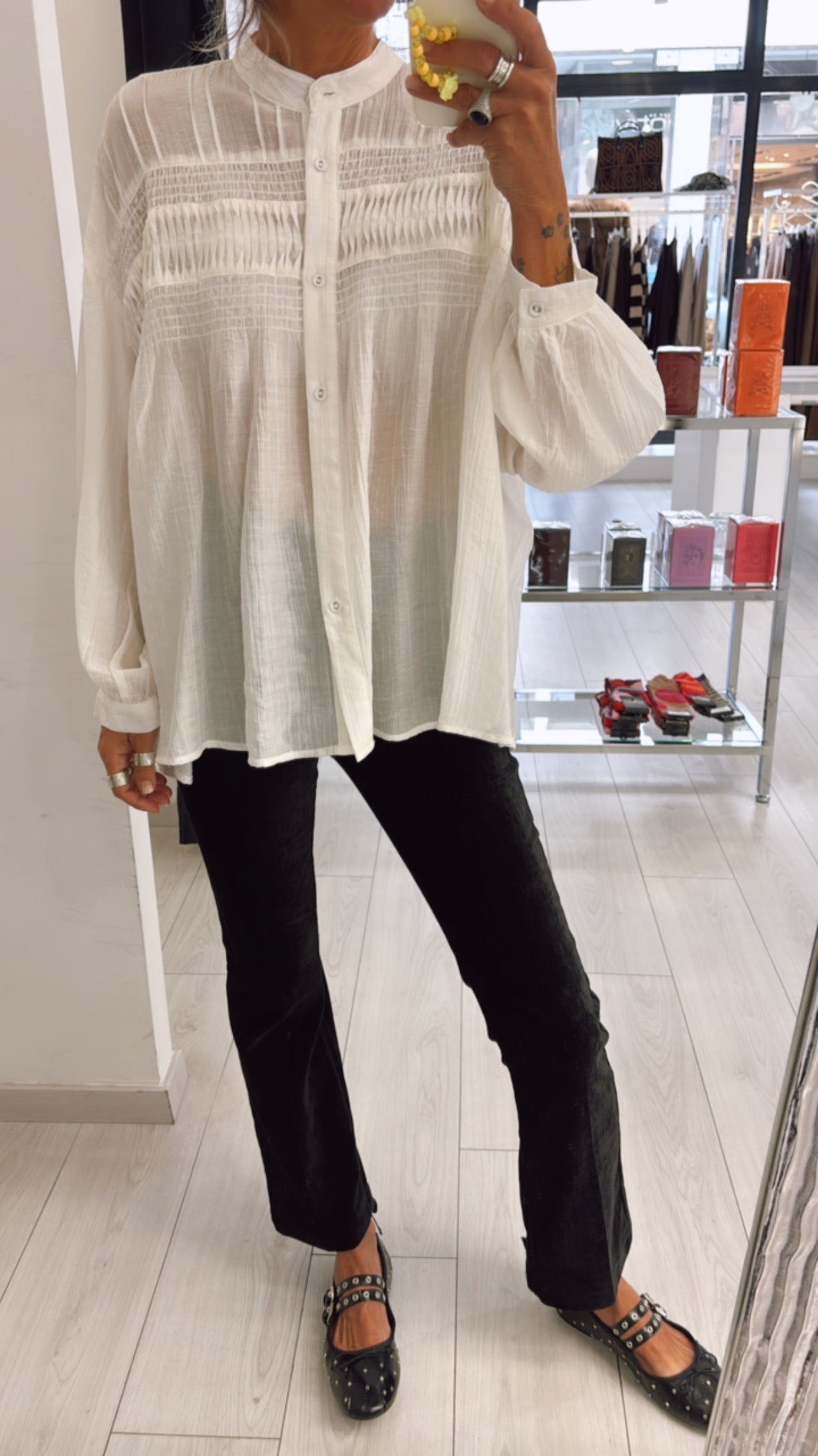 PANTALONE TROMBETTA IN VELLUTO