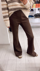 PANTALONE ZAMPA SUEDE