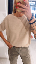 SOTTOGIACCA IN MAGLIA CON MICRO PAILLETTES