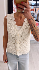 GILET CROCHET