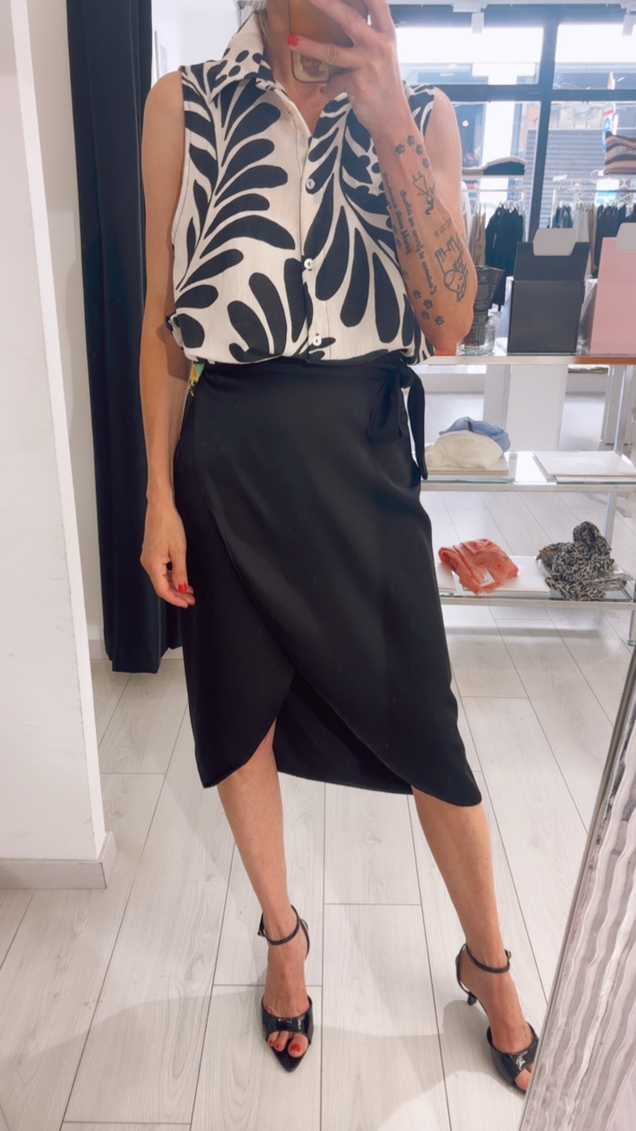 CAMICIA SENZA MANICHE