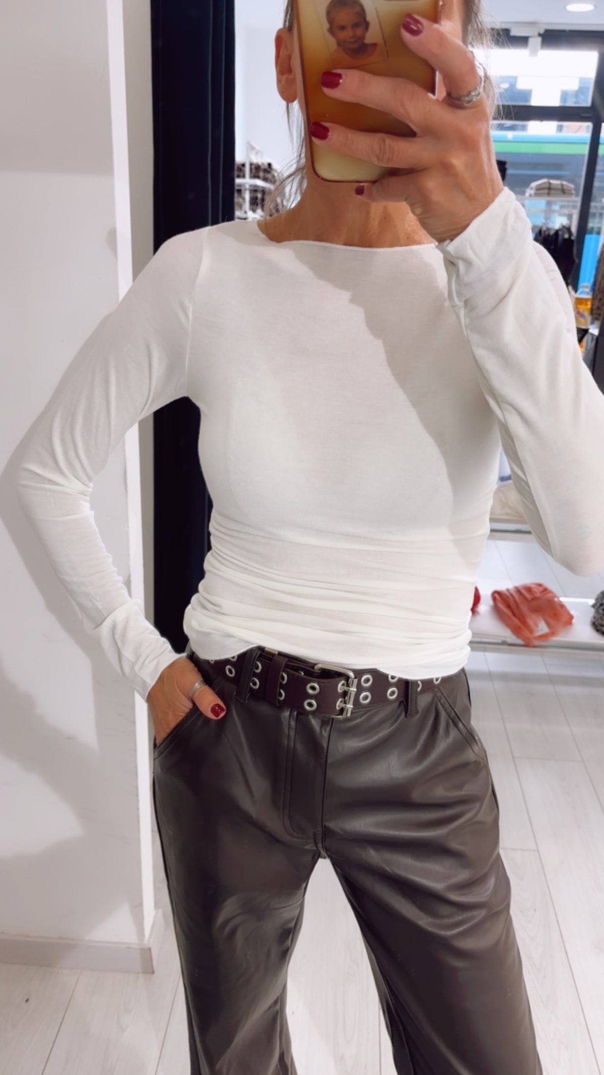 SOTTOGIACCA SLIM IN VISCOSA