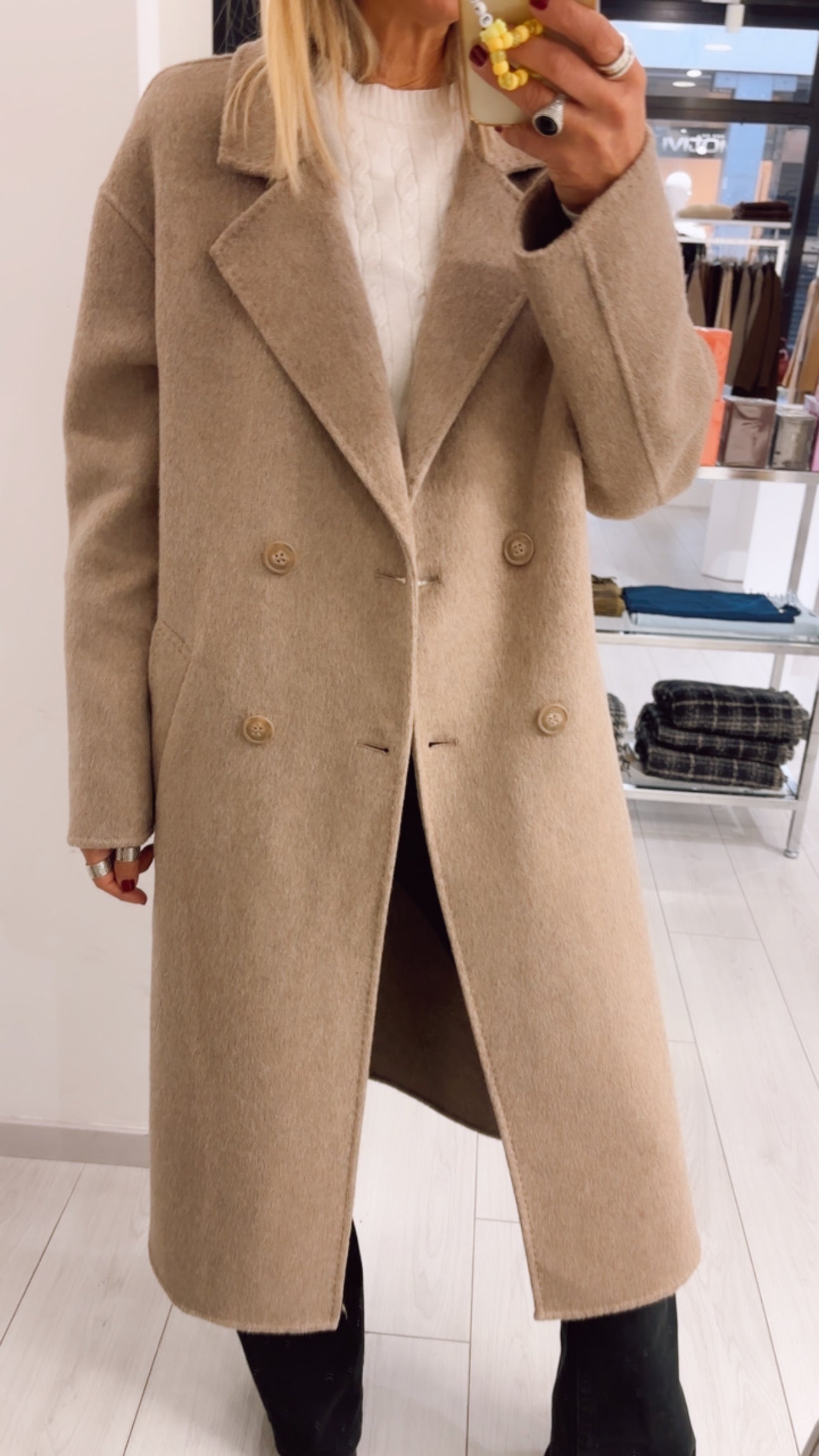 CAPPOTTO IN PANNO LUNGO