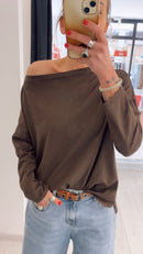 T-SHIRT BASIC MANICA LUNGA