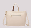 BORSA SHOPPING CON MANICO INTRECCIATO