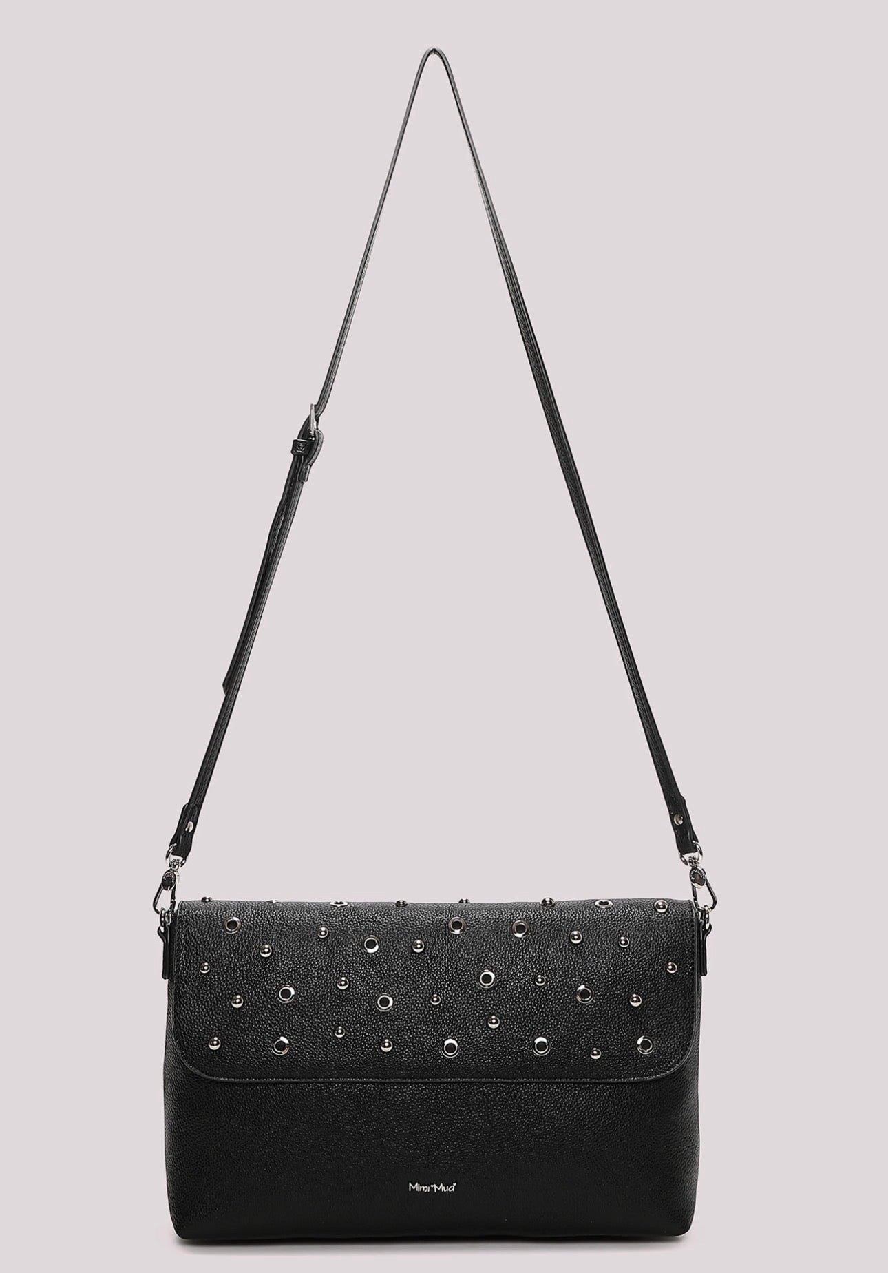 BORSA A BUSTA CON BORCHIE E OCCHIELLI