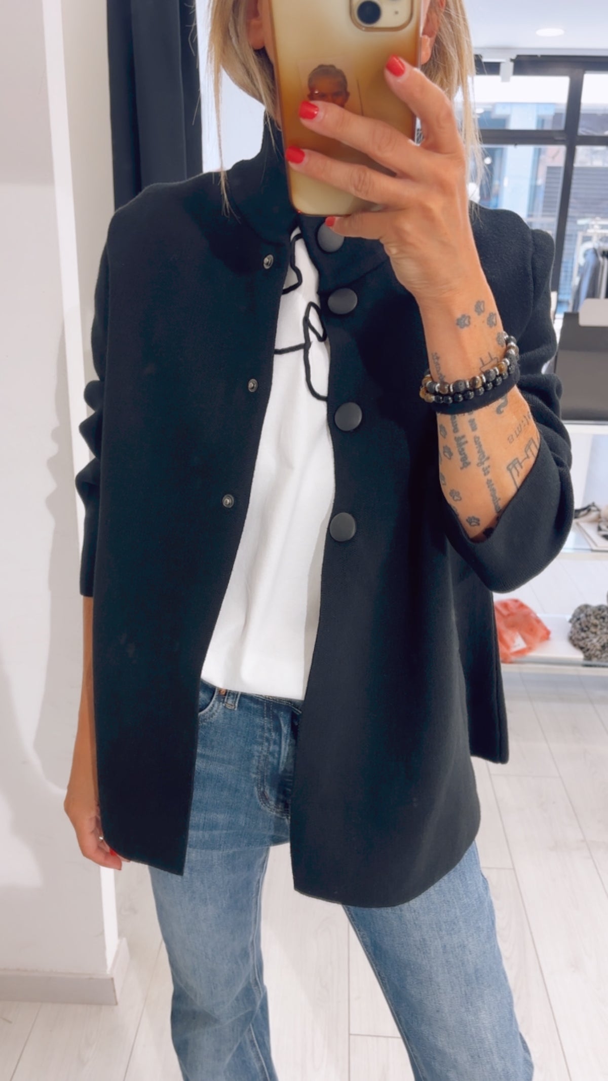 GIACCA IN MAGLIA LUPETTO