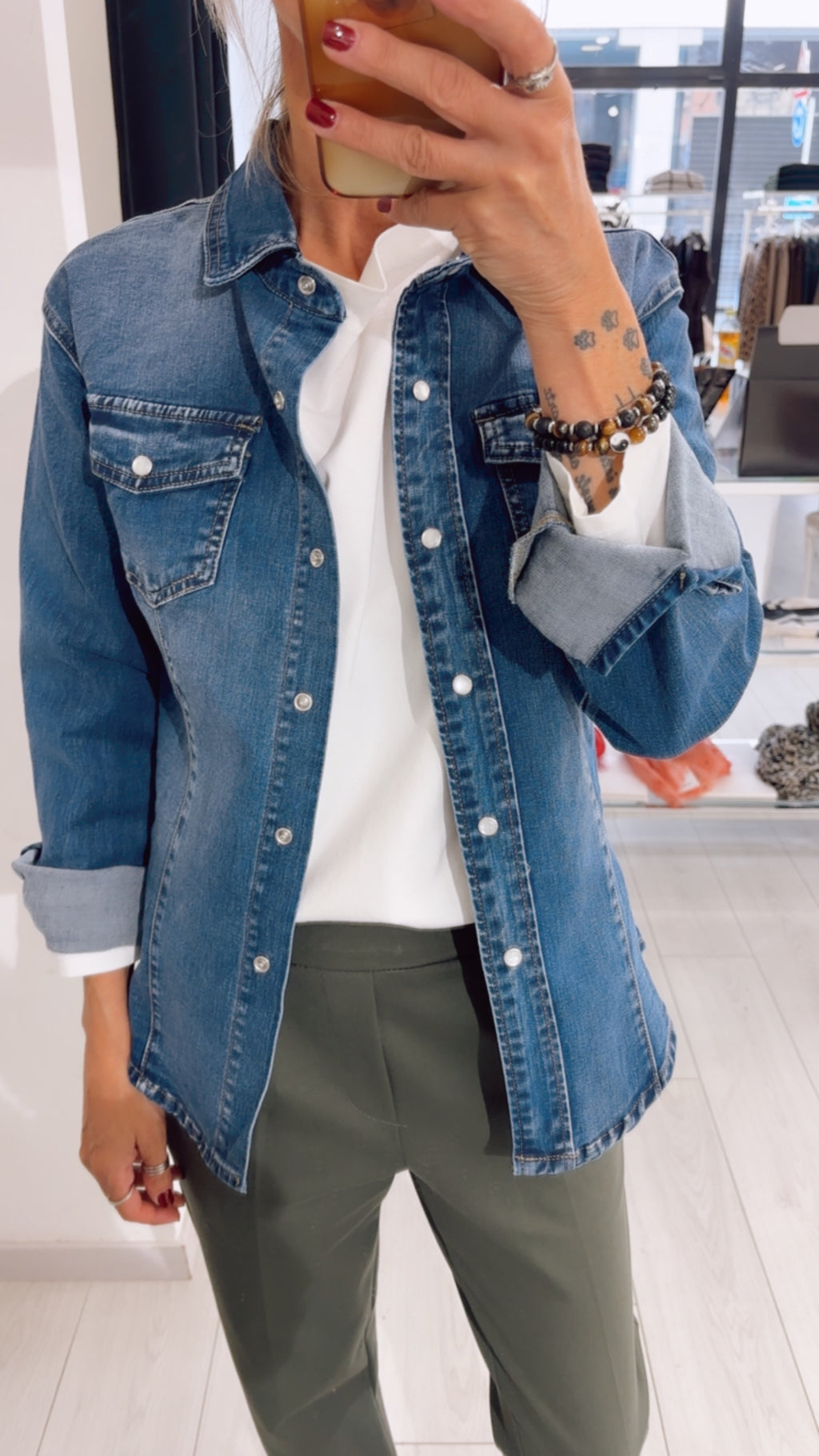 CAMICIA IN DENIM