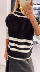 GILET RIGHE OVER