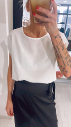 T-SHIRT TESSUTO OPERATO
