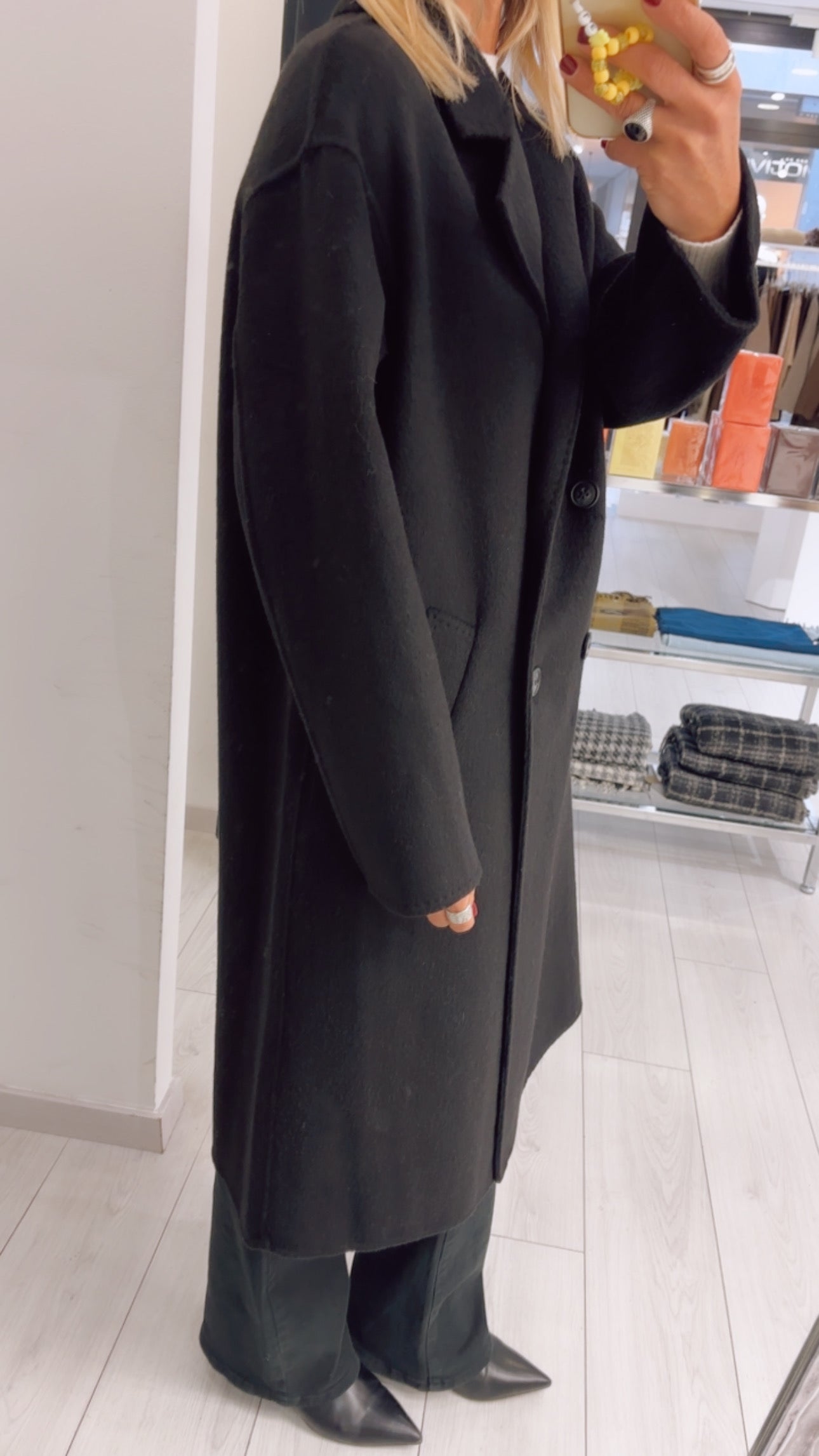 CAPPOTTO IN PANNO LUNGO