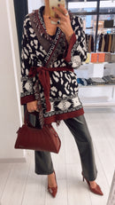 CARDIGAN ANIMALIER