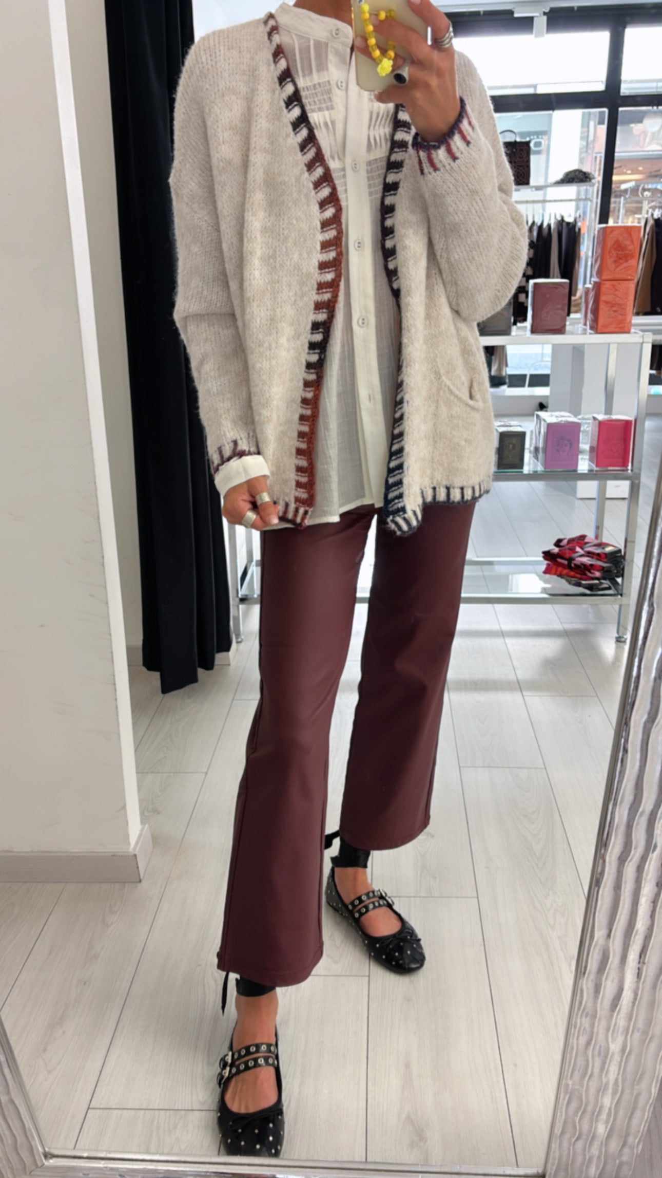 PANTALONE FLAIR ECOPELLE