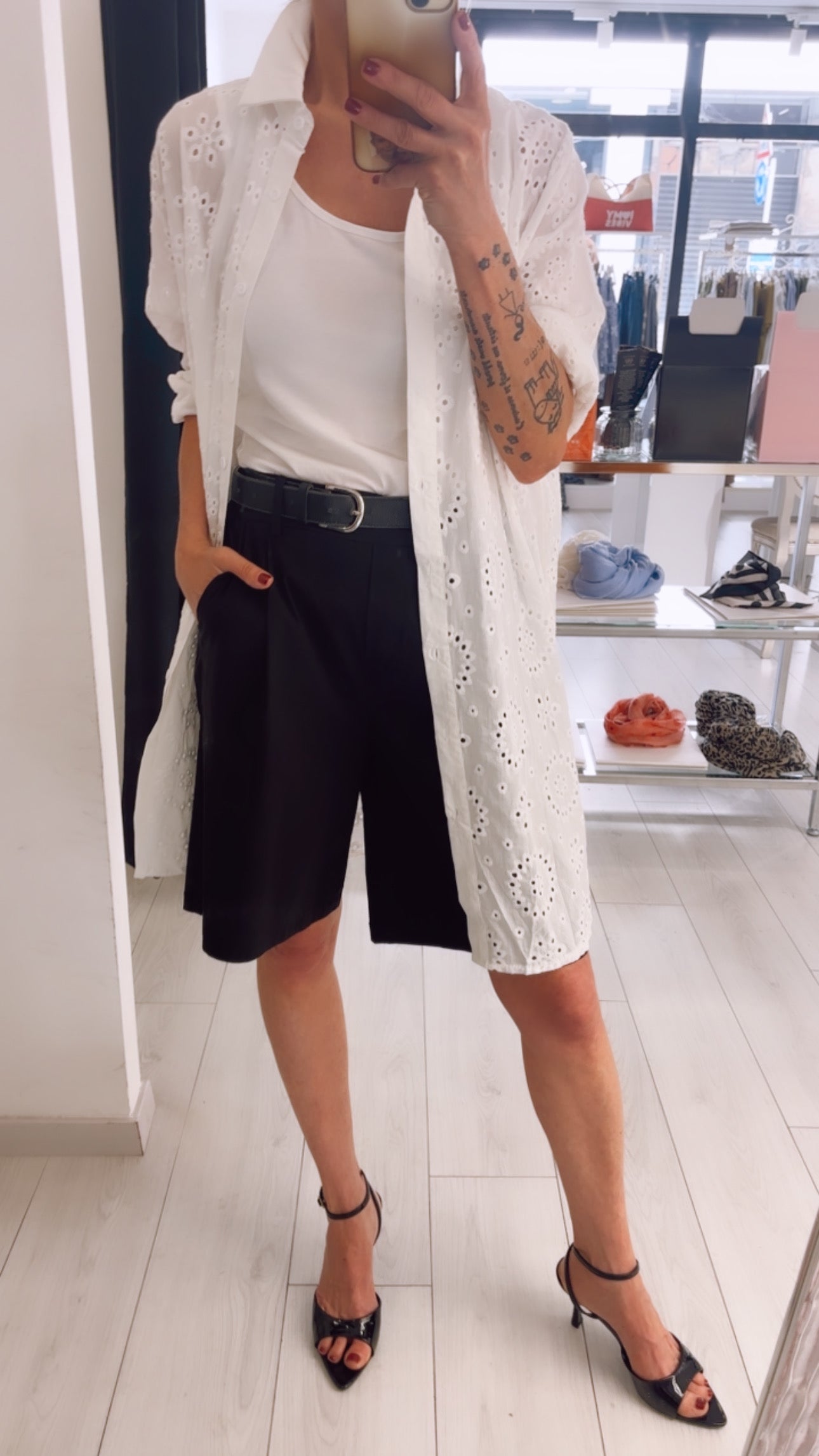 CAMICIA OVER SANGALLO